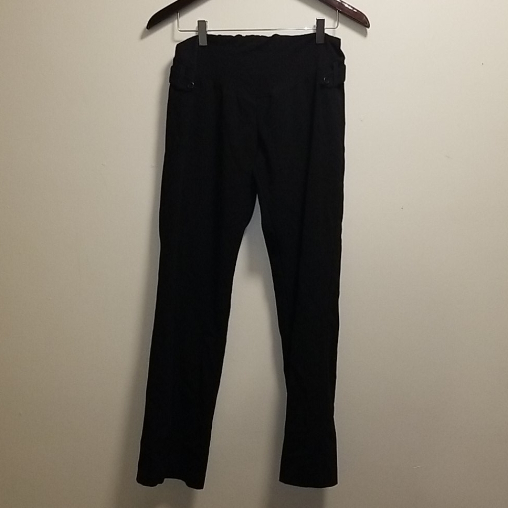 Motherhood Maternity Full Panel Straight Leg Pants